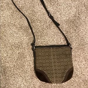 Authentic Coach Cross-Body Purse